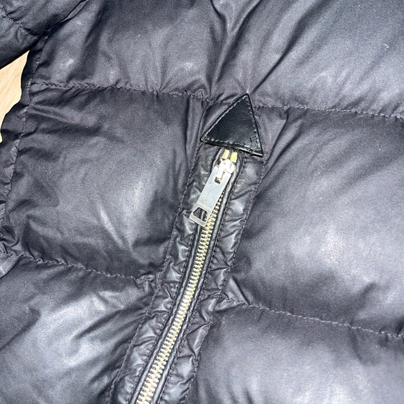 Burberry Down Fill Check Lined Black Customizable Puffer Jacket - Picture 6 of 14